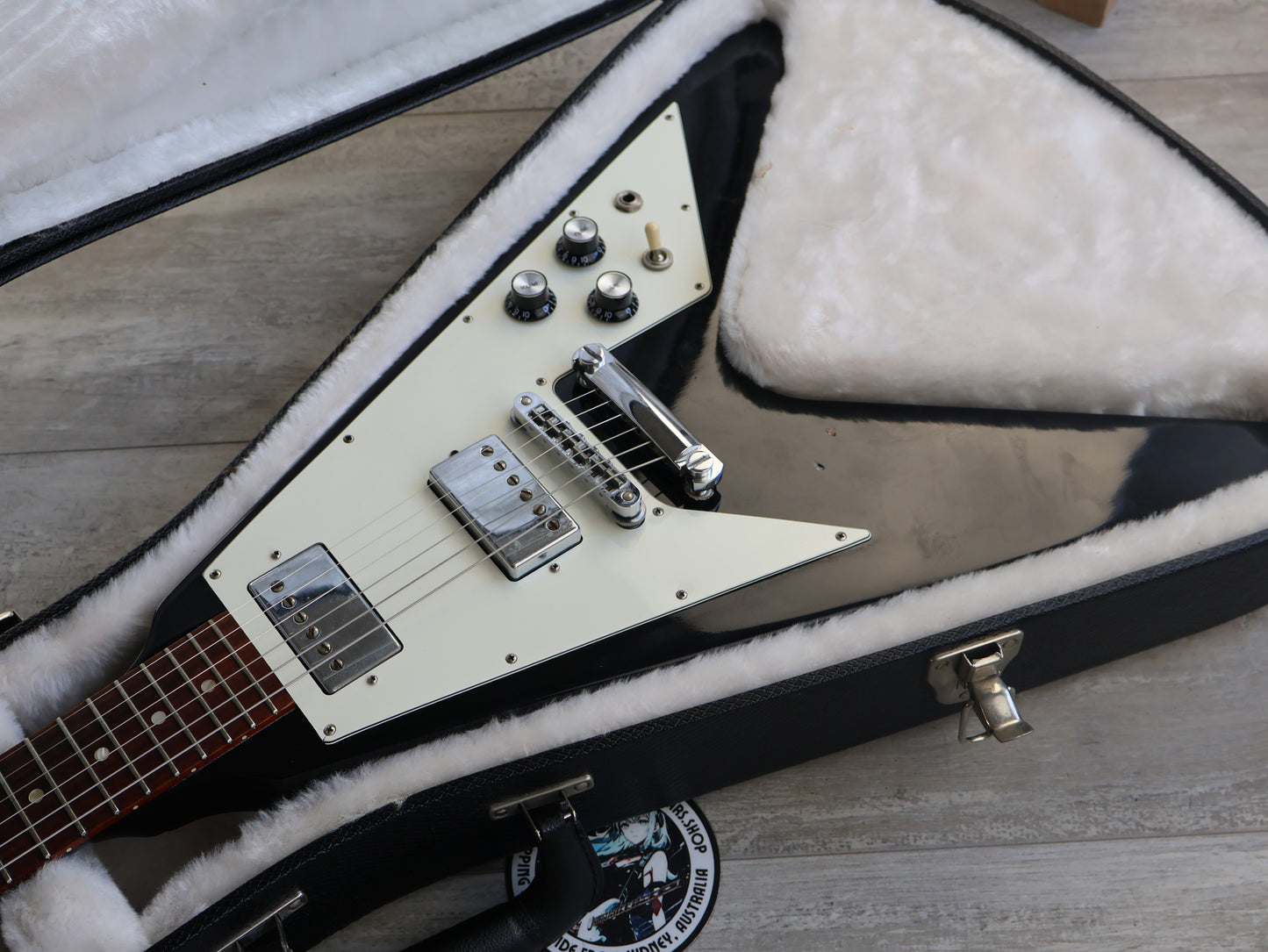 2012 Gibson USA '67 Flying V (Gloss Black)
