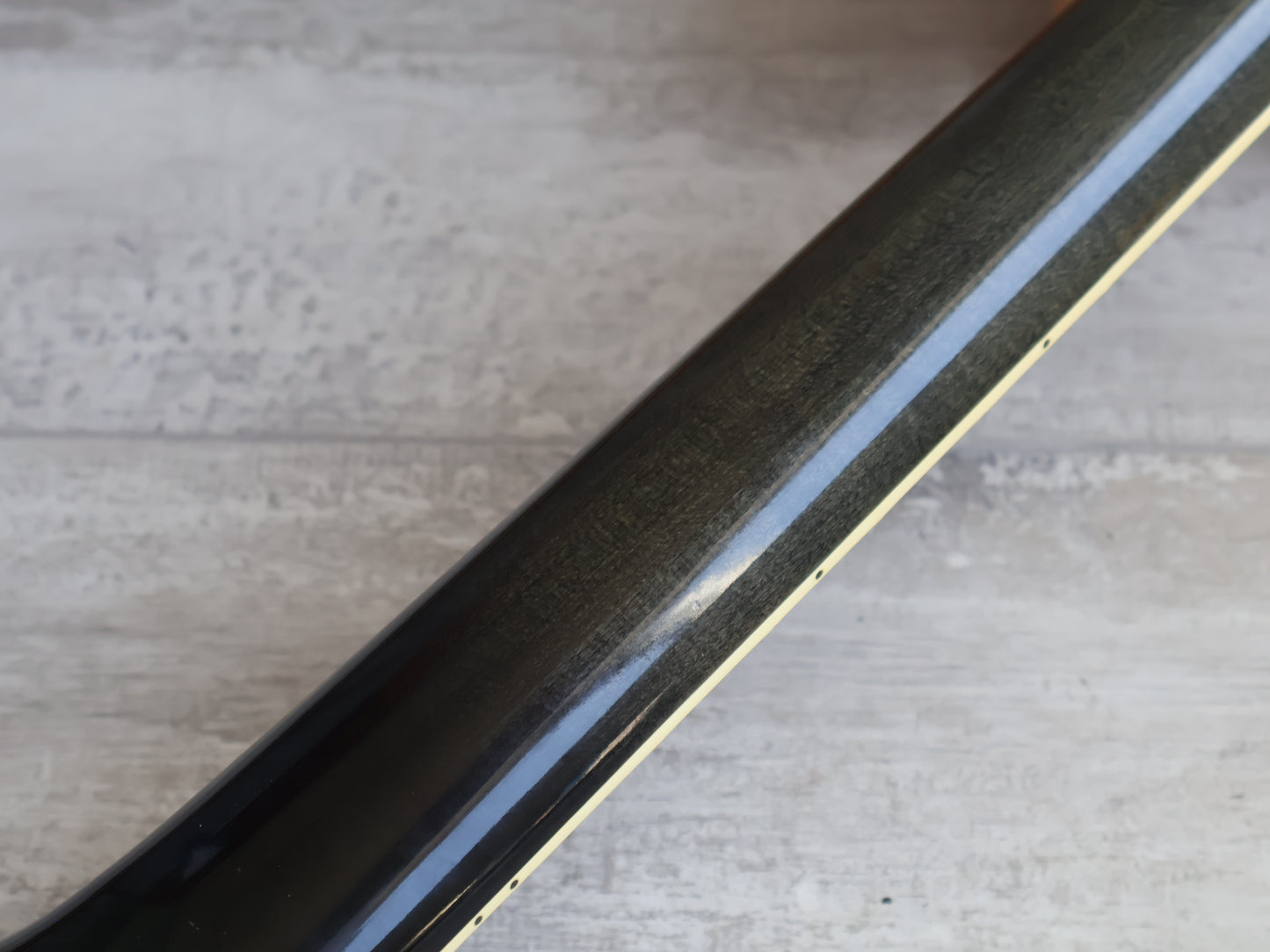 1990 Greco GEB-1000 Acoustic Bass (Charcoal Burst)