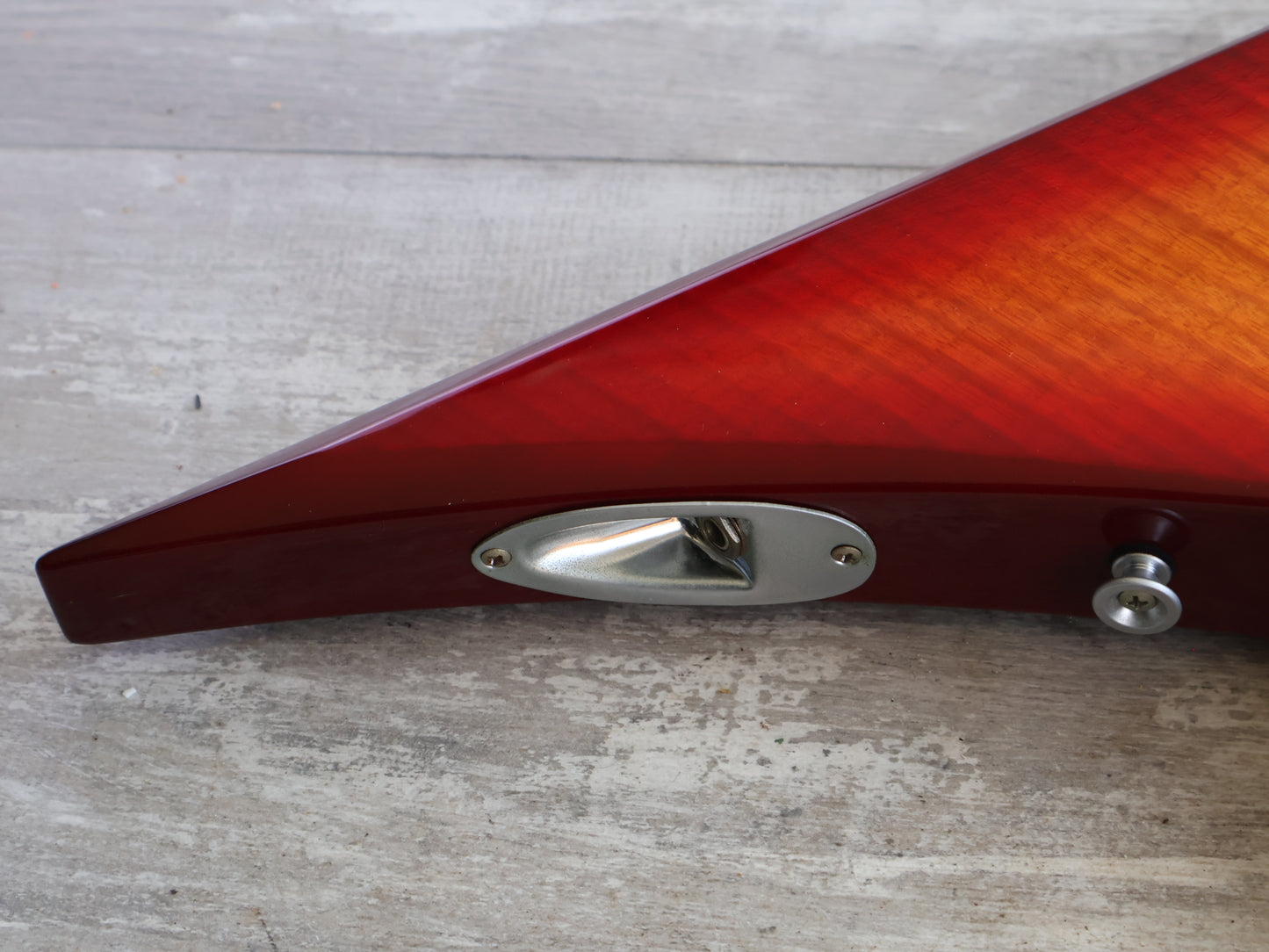 1996 Grover Jackson Japan KV-c.u.65 King V Flying V (Cherry Sunburst)