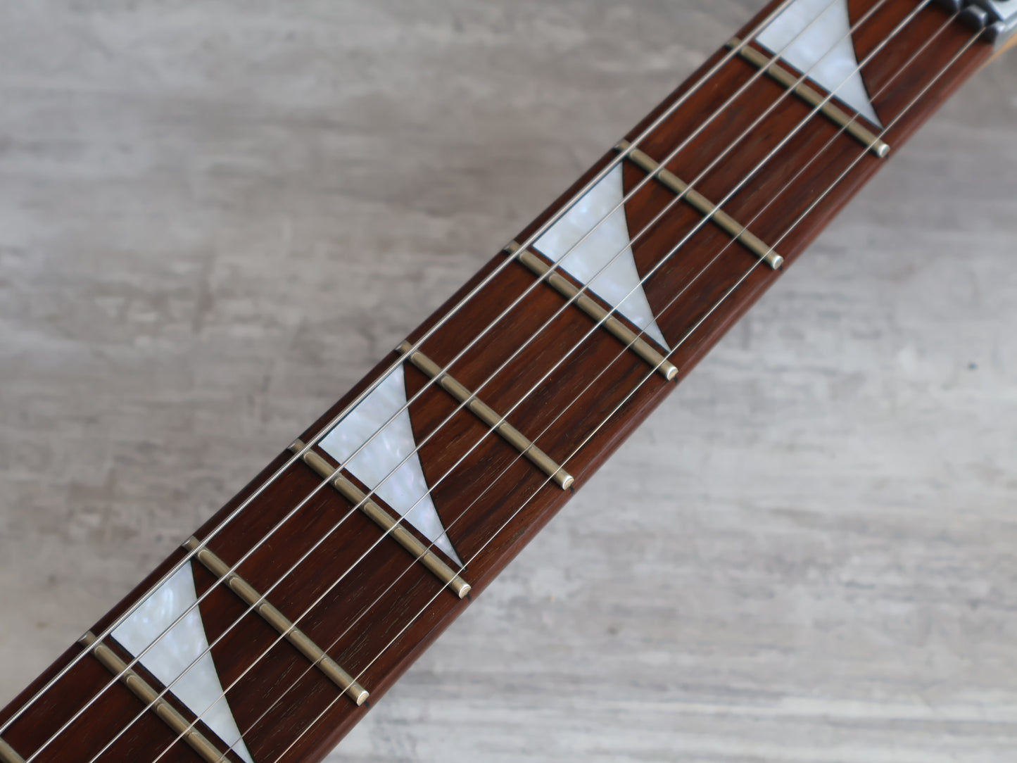 1996 Grover Jackson Japan KV-c.u.65 King V Flying V (Cherry Sunburst)