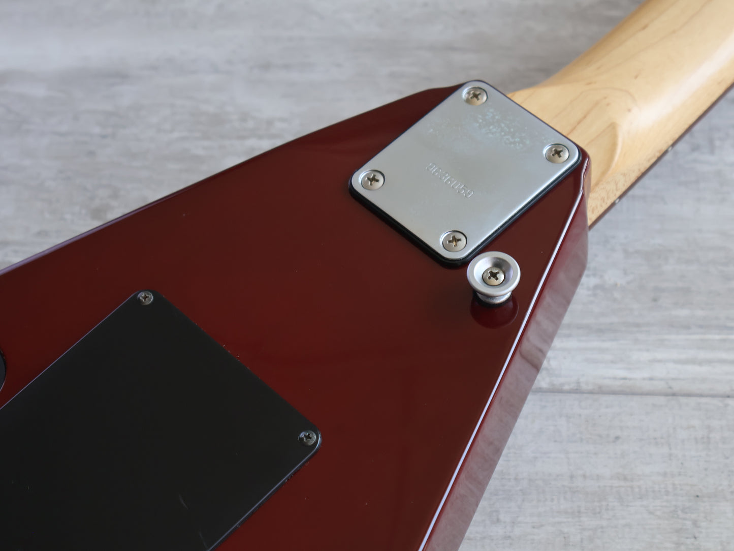 1996 Grover Jackson Japan KV-c.u.65 King V Flying V (Cherry Sunburst)