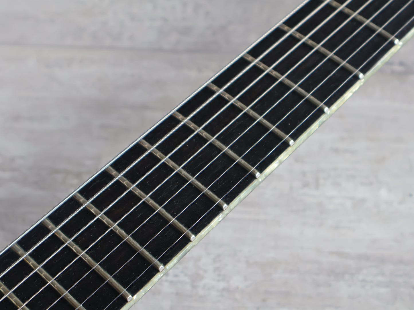 2013 ESP Japan E-II T-B7 Baritone 7-String Telecaster (Black)