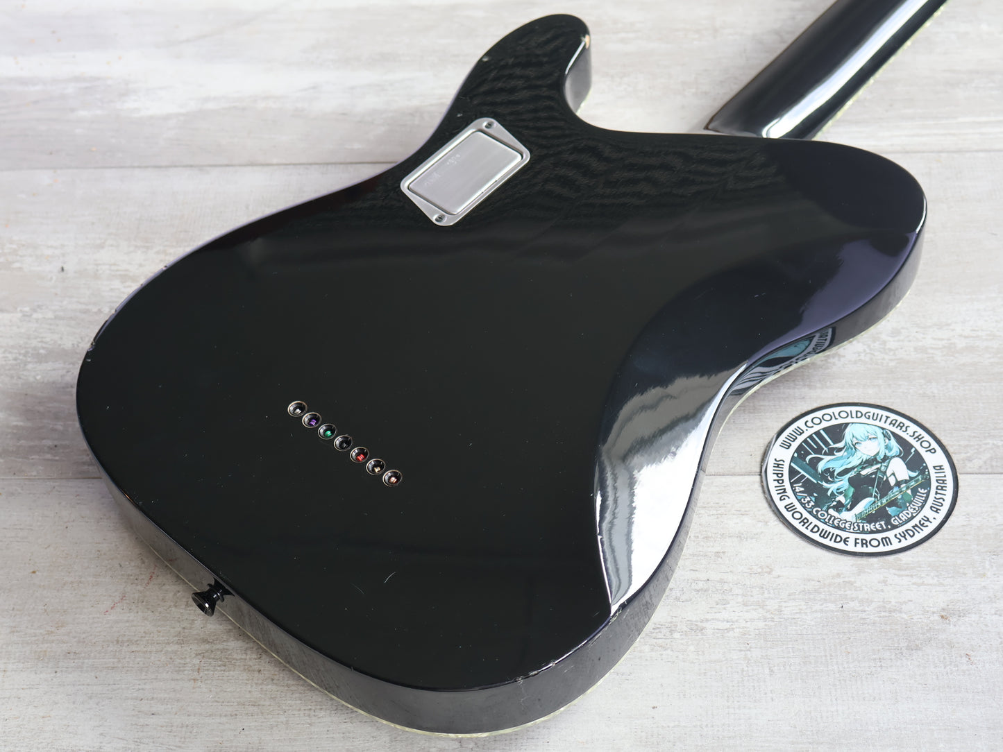 2013 ESP Japan E-II T-B7 Baritone 7-String Telecaster (Black)