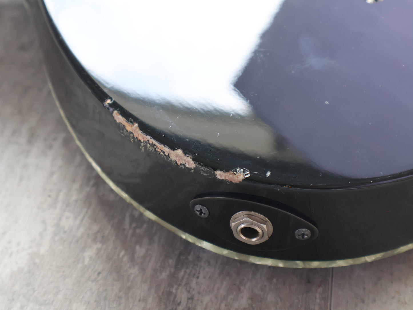 2013 ESP Japan E-II T-B7 Baritone 7-String Telecaster (Black)