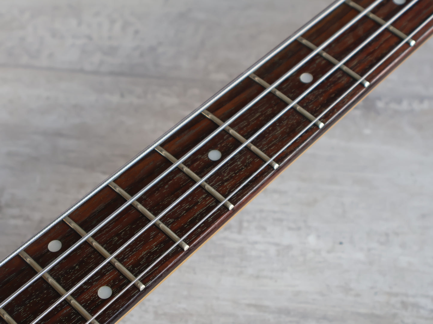 Barclay Acrylic Bass Guitar