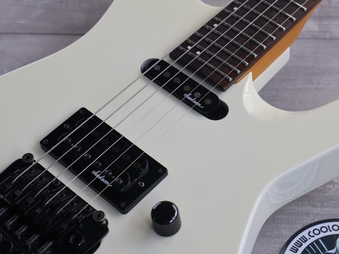 1991 Charvel Jackson Japan SDK-070-SH Super Dinky (White)