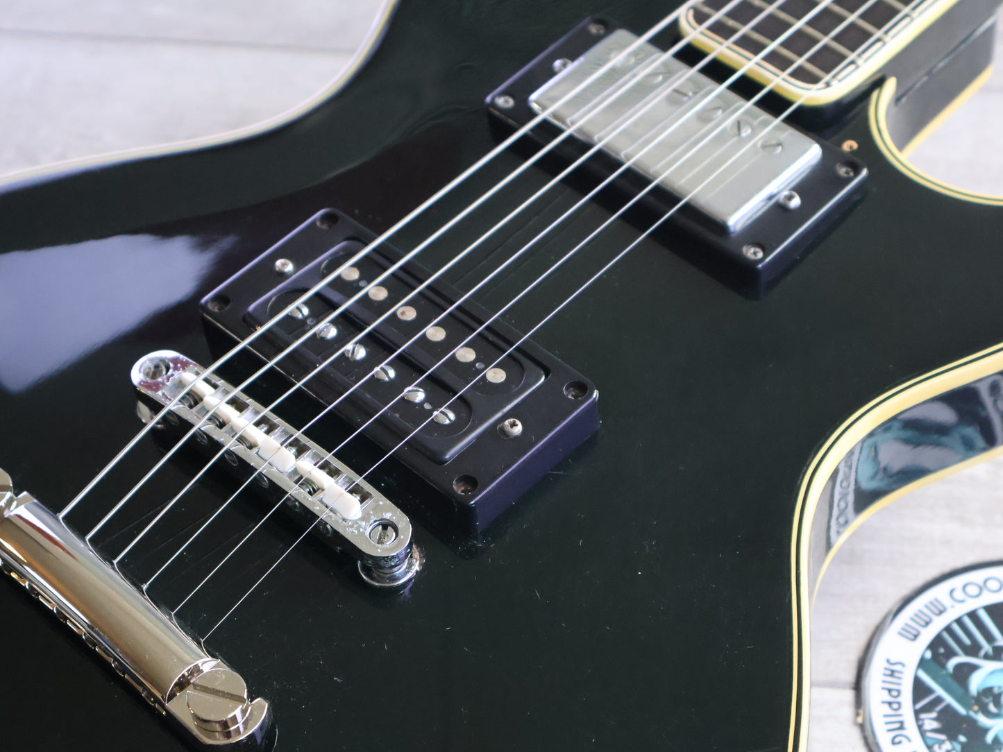 1973 Greco Japan EG-420B Les Paul Custom (Ebony)
