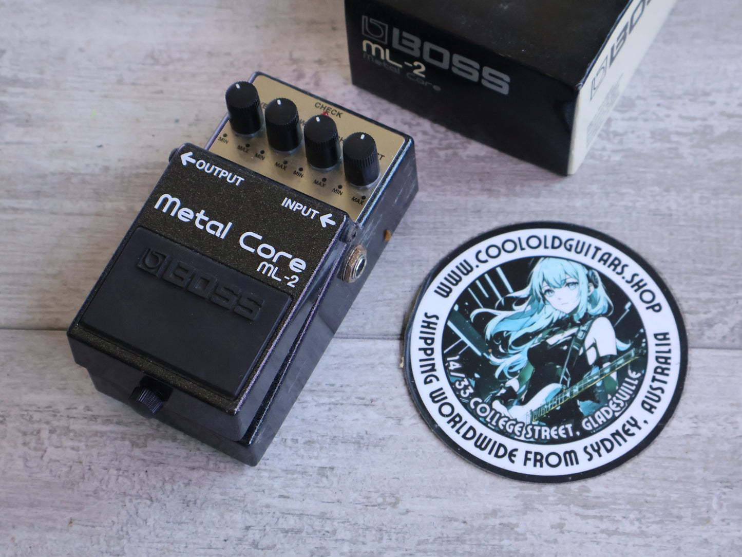 Boss ML-2 Metal Core Distortion