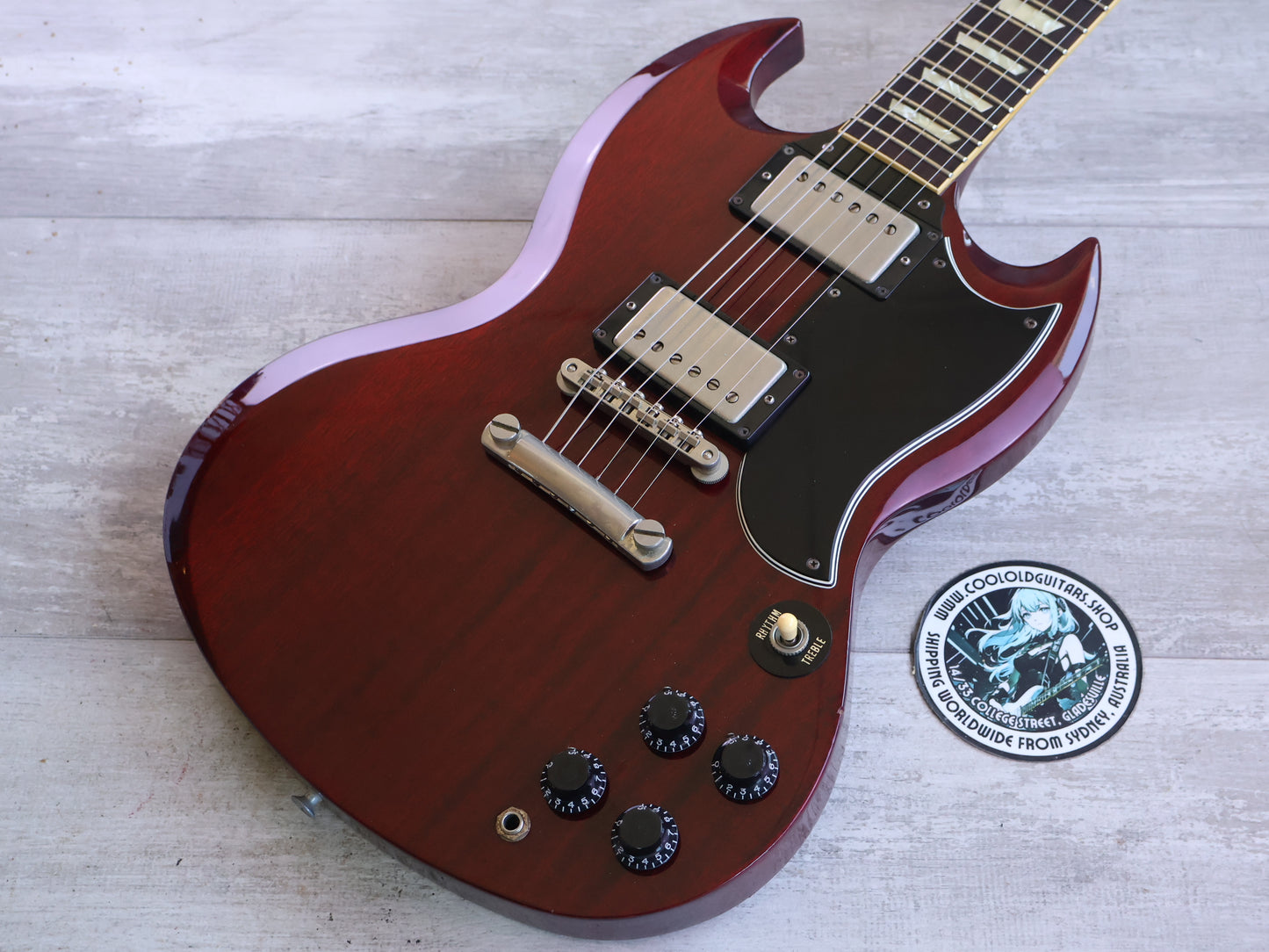 1989 Orville by Gibson Japan '62 Reissue SG (Cherry)