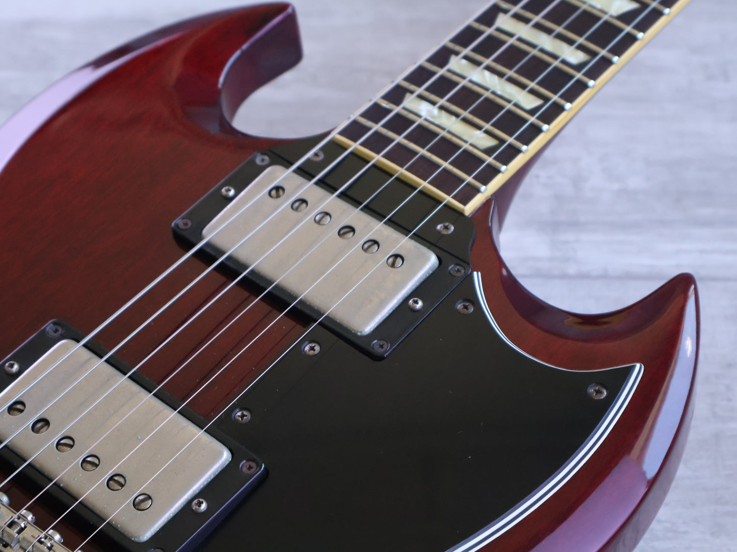 1989 Orville by Gibson Japan '62 Reissue SG (Cherry)