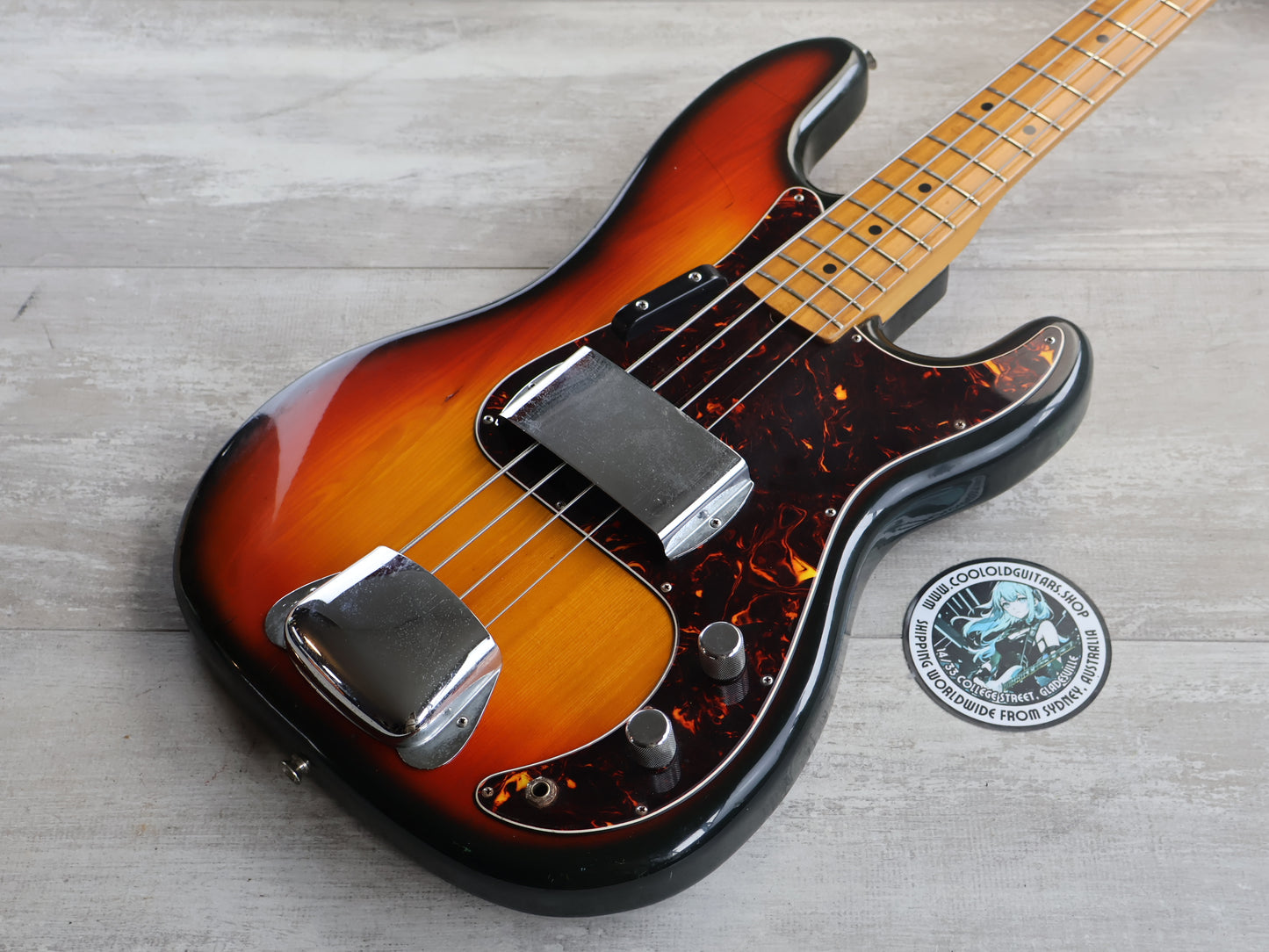 1980 Yamaha Japan PB-400 Pulser Precision Bass (Sunburst)