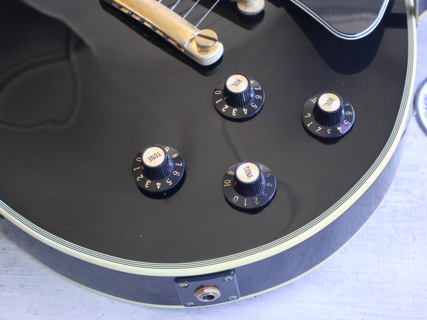 1990's Greco EGC '50's Reissue Les Paul Custom (Ebony)