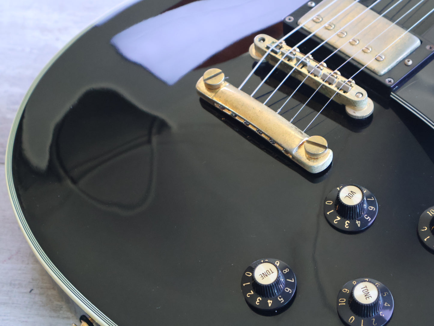 1990's Greco EGC '50's Reissue Les Paul Custom (Ebony)
