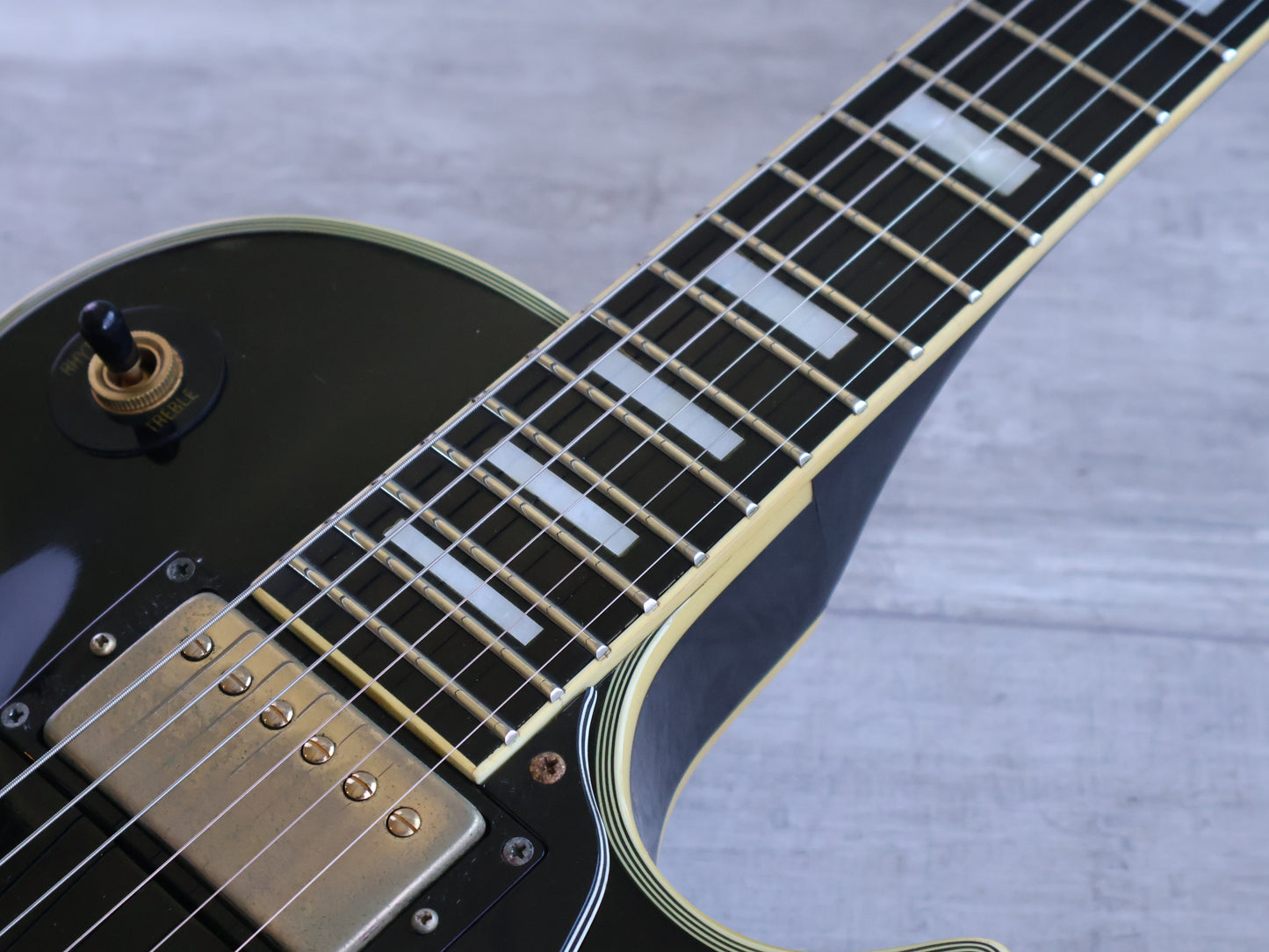 1990's Greco EGC '50's Reissue Les Paul Custom (Ebony)