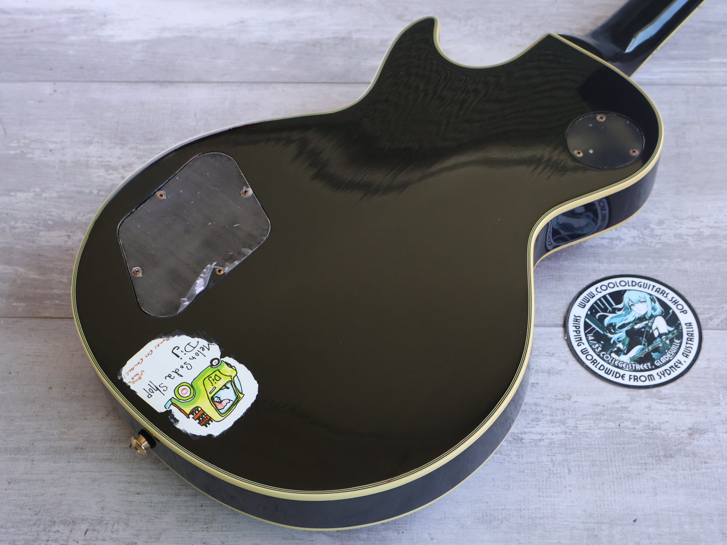 1990's Greco EGC '50's Reissue Les Paul Custom (Ebony)