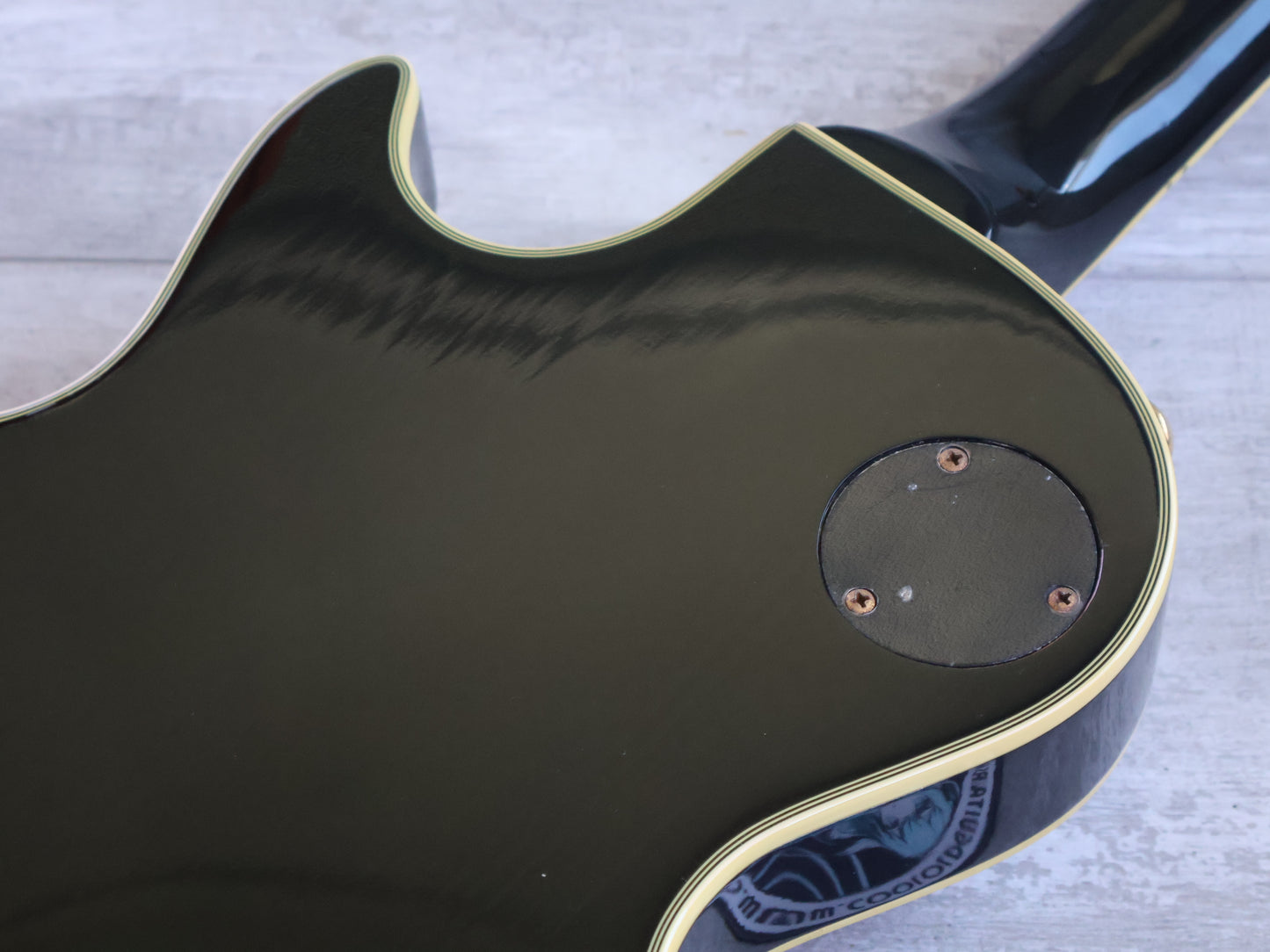 1990's Greco EGC '50's Reissue Les Paul Custom (Ebony)