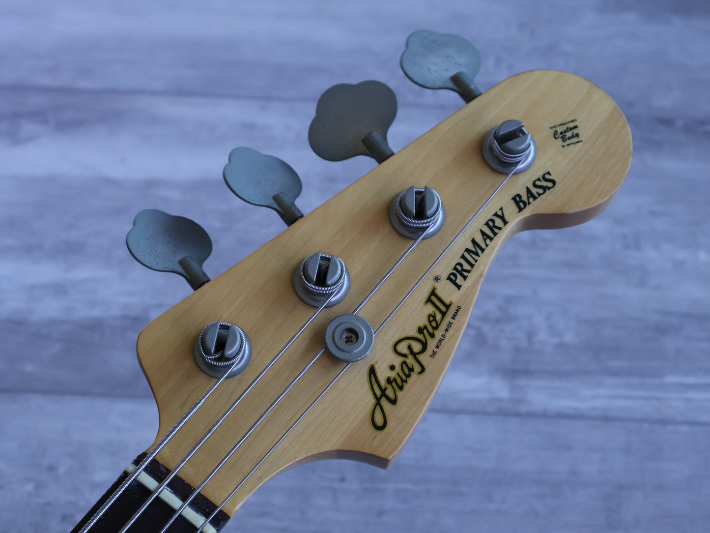 1980 Aria Pro II Japan PB-600 Primary Precision Bass (Natural)