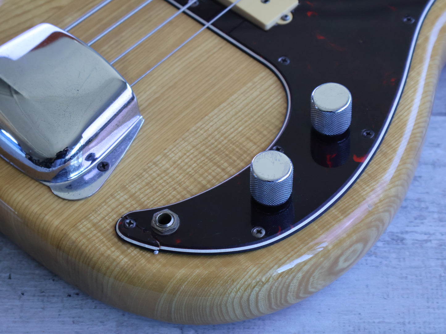 1980 Aria Pro II Japan PB-600 Primary Precision Bass (Natural)