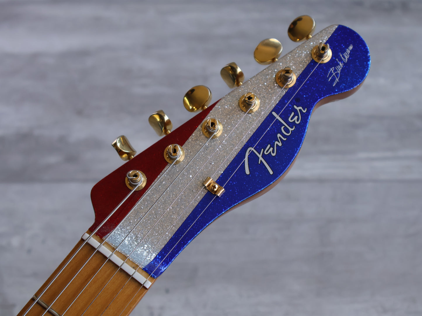 2024 Fender Limited Edition Buck Owens Telecaster (Red Silver & Blue Sparkle)
