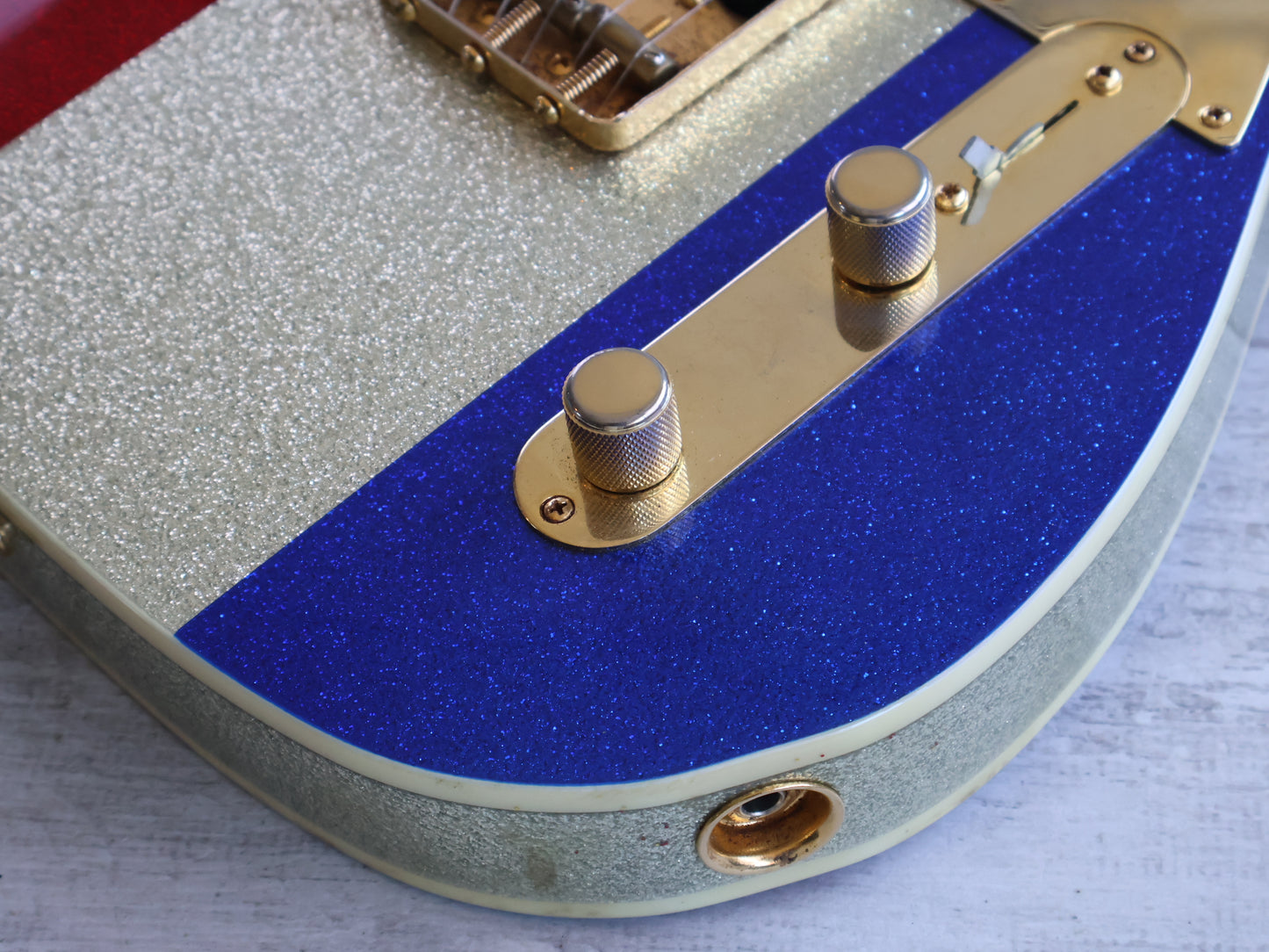 2024 Fender Limited Edition Buck Owens Telecaster (Red Silver & Blue Sparkle)