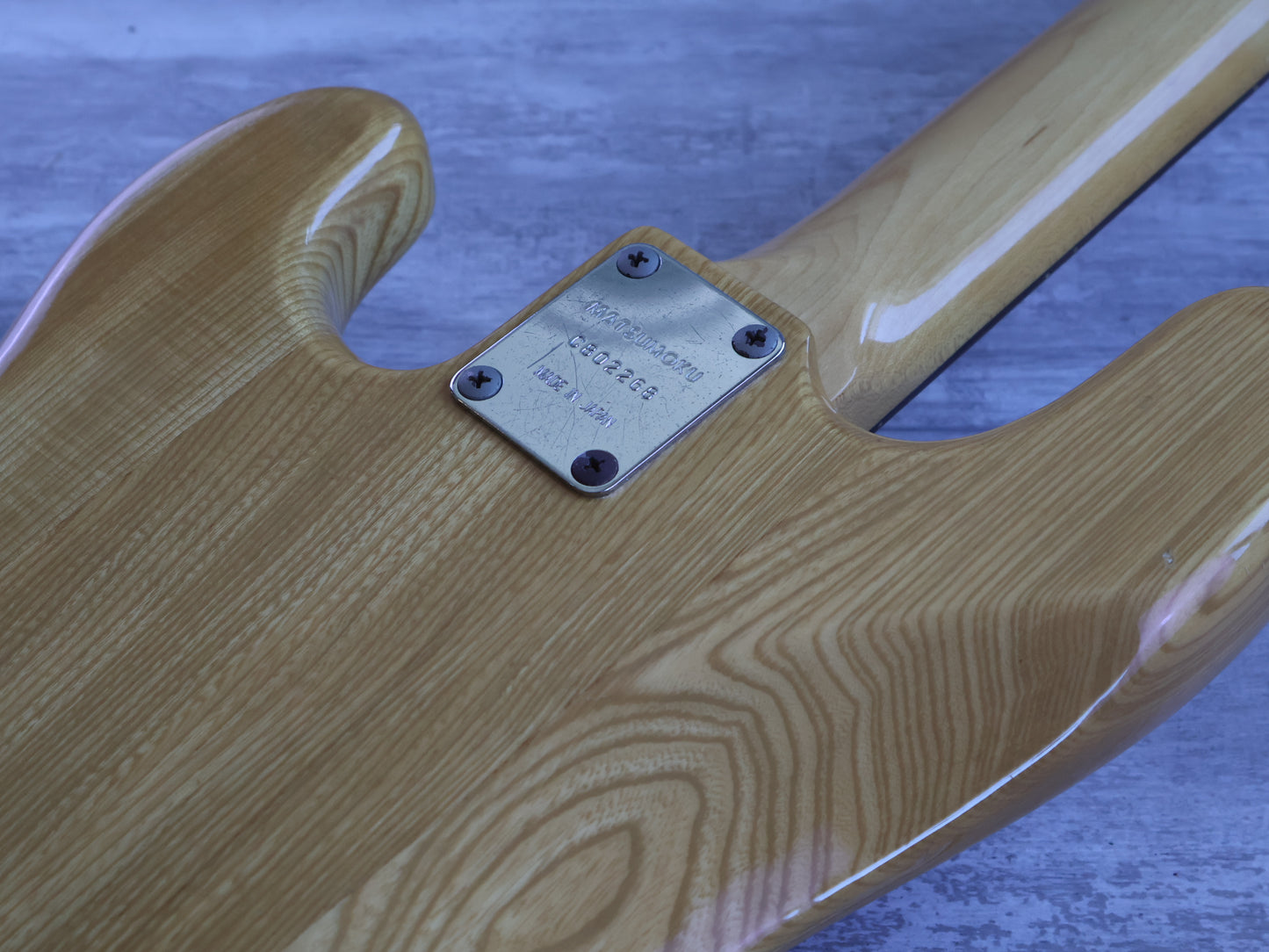 1980 Aria Pro II Japan PB-600 Primary Precision Bass (Natural)