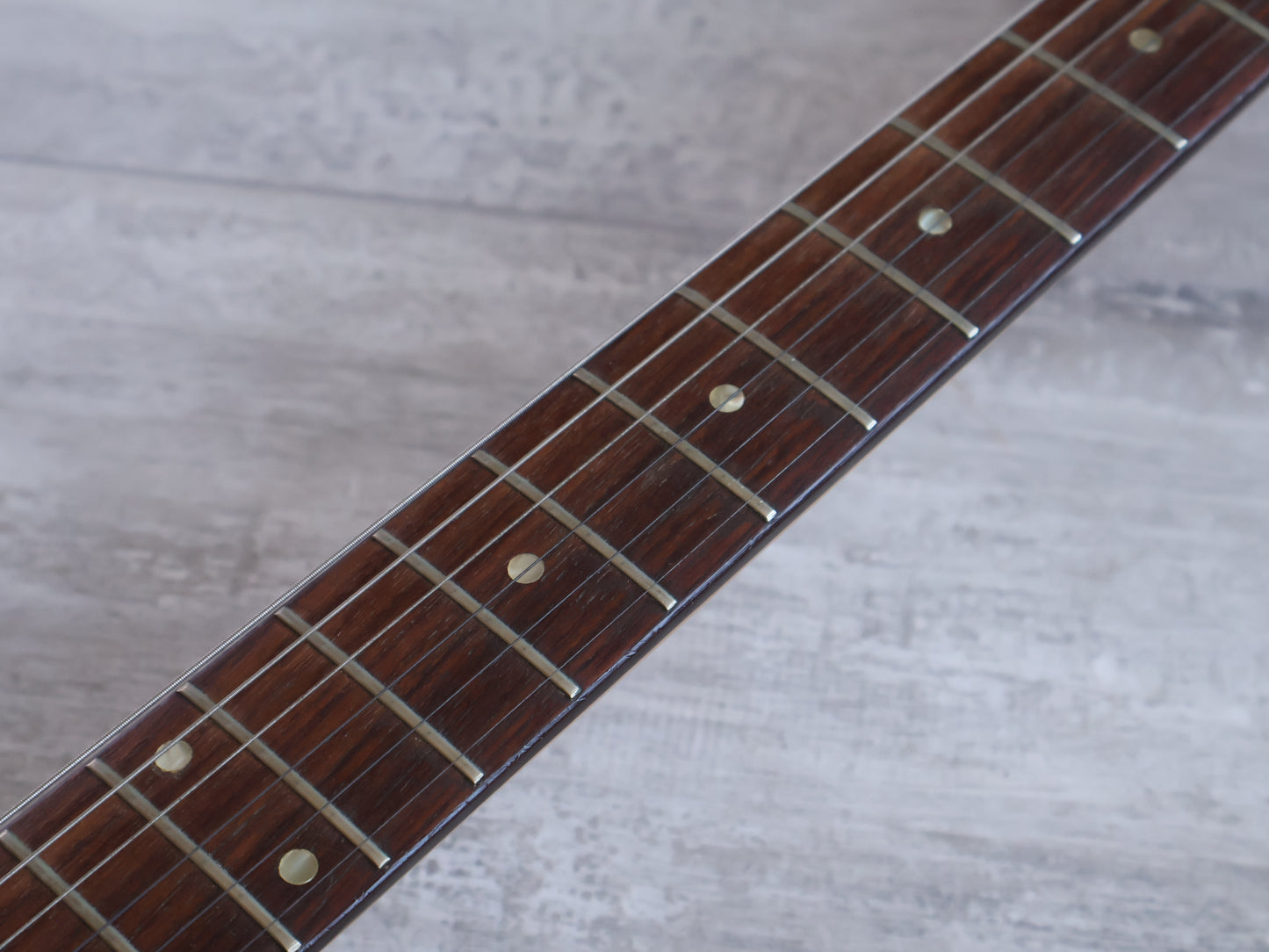 1960's Teisco Japan E-110 "Tulip" Double Cutaway (Sunburst)