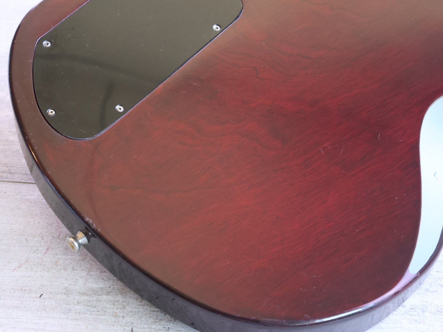 1970's Pearl PE-1162 SG Double Cutaway w/Bigsby (Cherry Red)