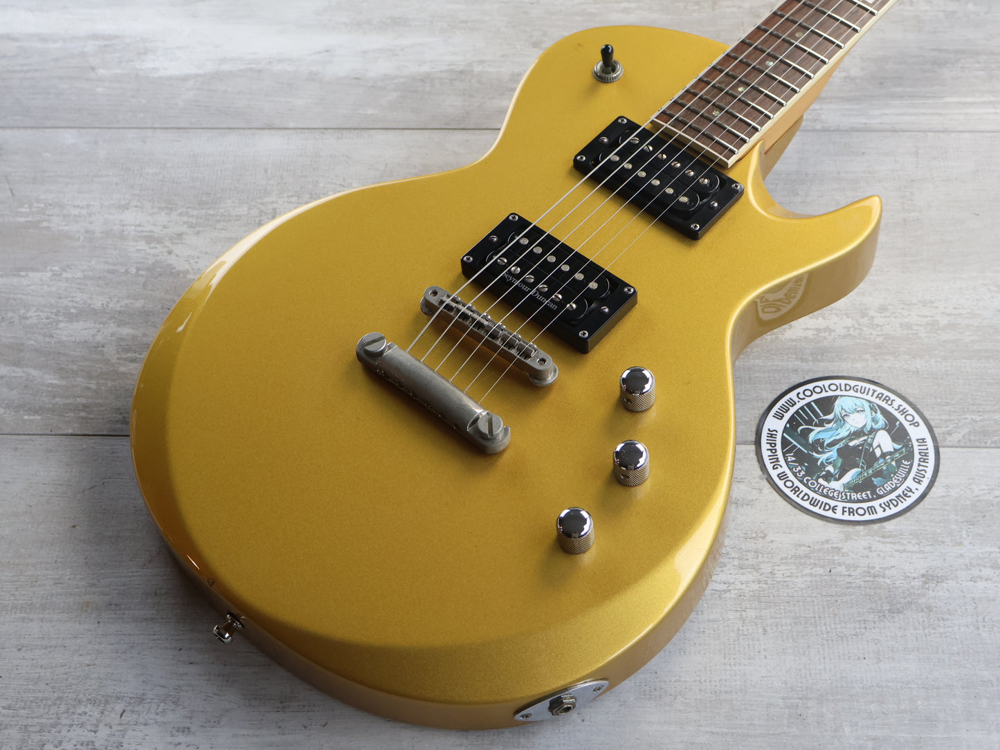 1997 ESP "Eclipse" Les Paul w/Seymour Duncan's (Metallic Gold)