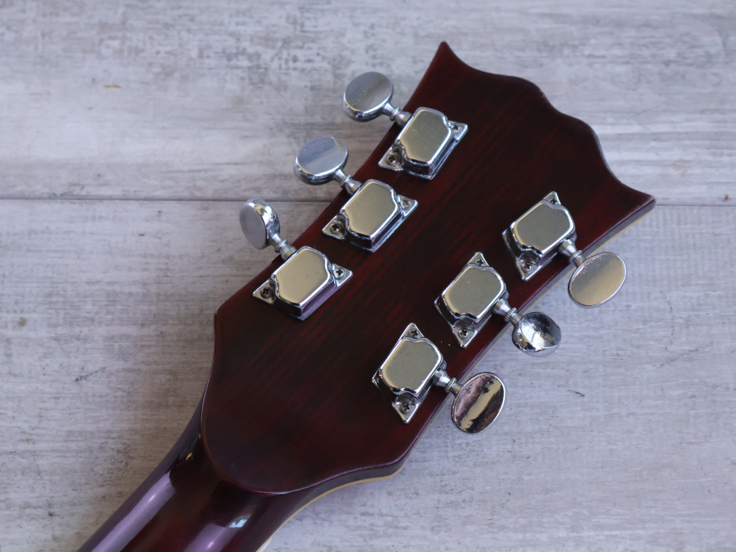 1970's Pearl PE-1162 SG Double Cutaway w/Bigsby (Cherry Red)