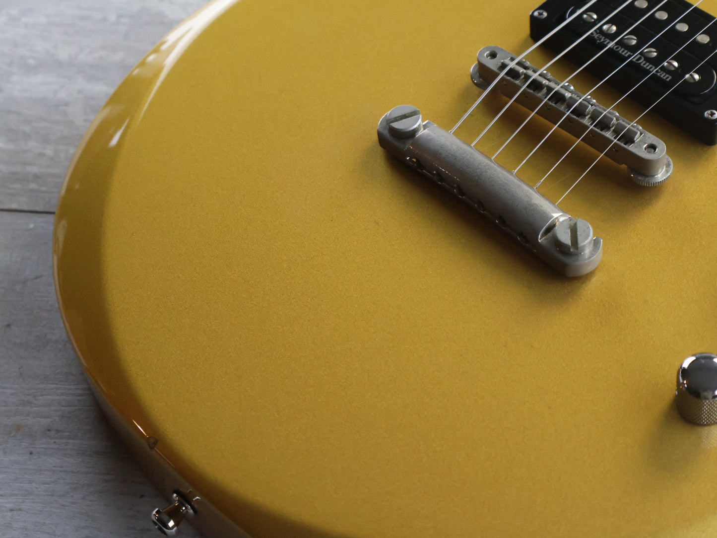 1997 ESP "Eclipse" Les Paul w/Seymour Duncan's (Metallic Gold)