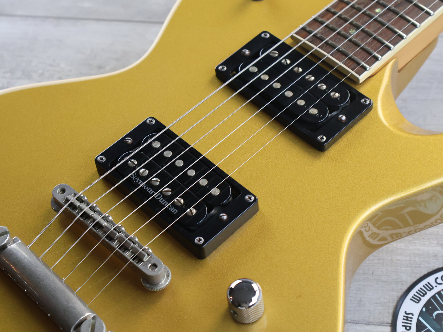 1997 ESP "Eclipse" Les Paul w/Seymour Duncan's (Metallic Gold)