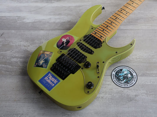 1989 Ibanez Japan RG-550 Superstrat (Faded Desert Sun Yellow)