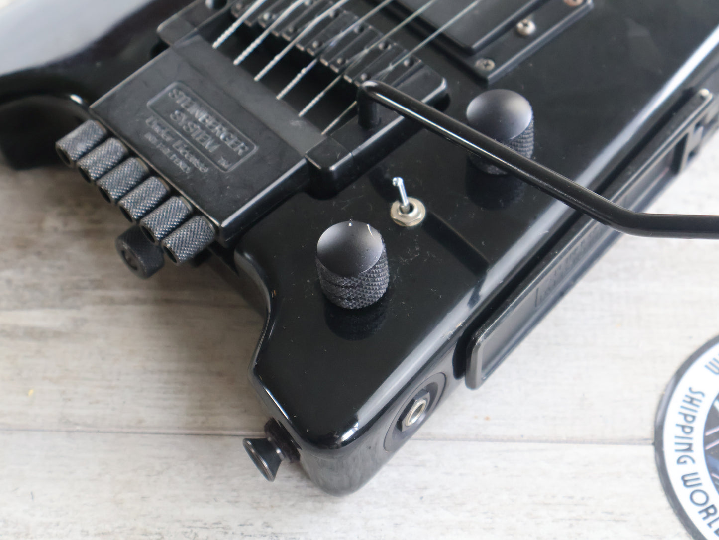 Hohner G2T Headless Guitar w/Steinberger System (Black)