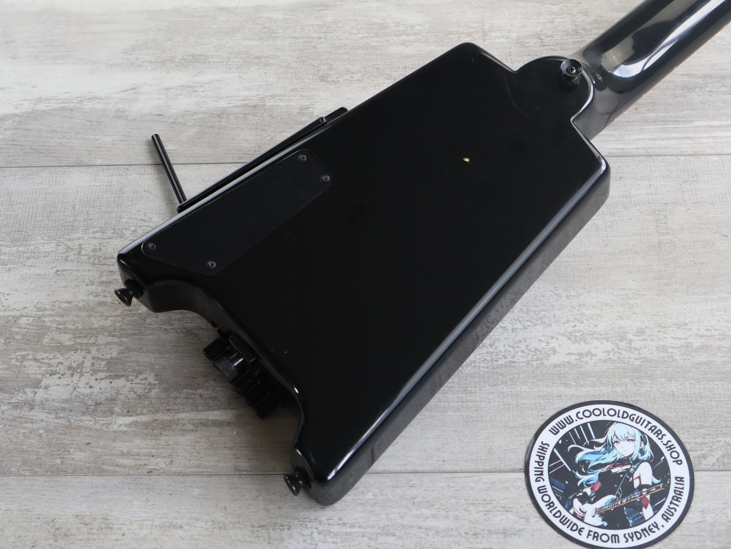 Hohner G2T Headless Guitar w/Steinberger System (Black)