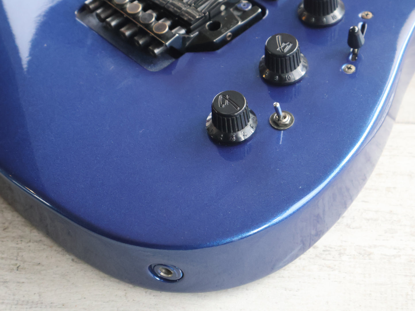 1989 Fender Japan "HM Strat" (Refinished Metallic Blue)