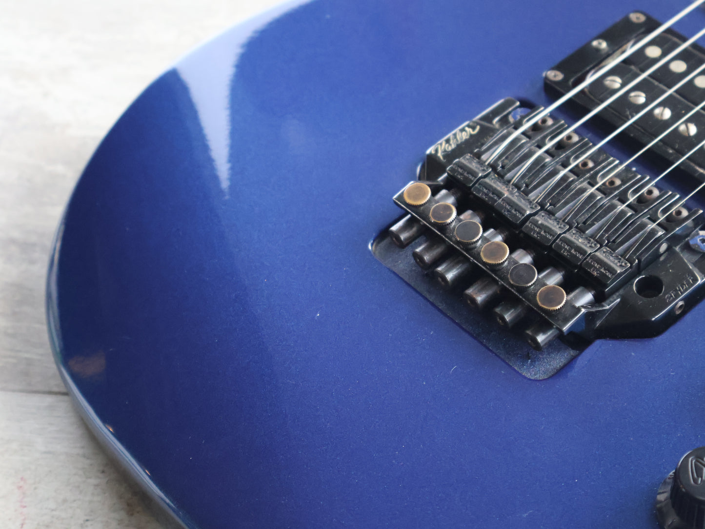 1989 Fender Japan "HM Strat" (Refinished Metallic Blue)