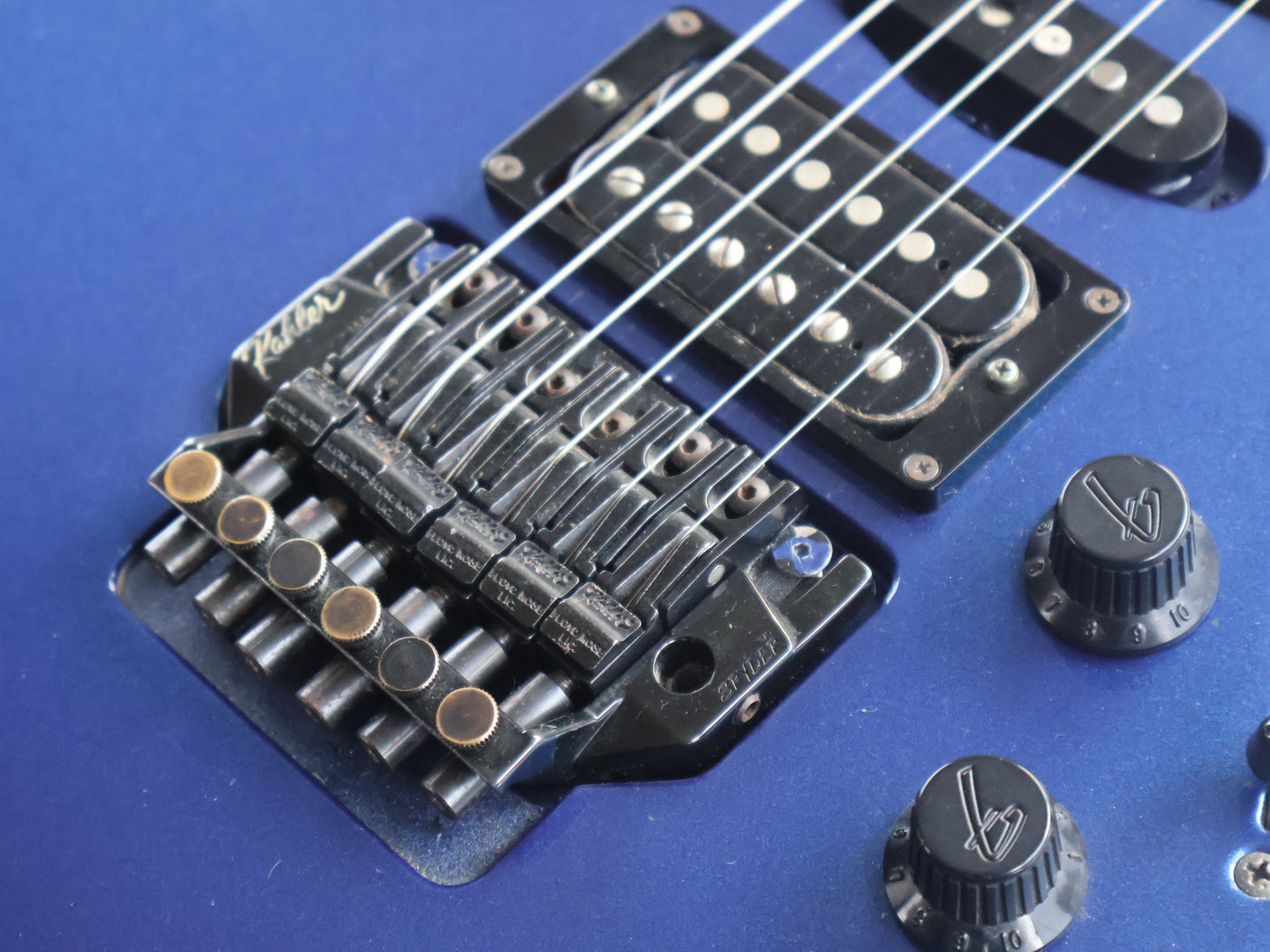 1989 Fender Japan "HM Strat" (Refinished Metallic Blue)