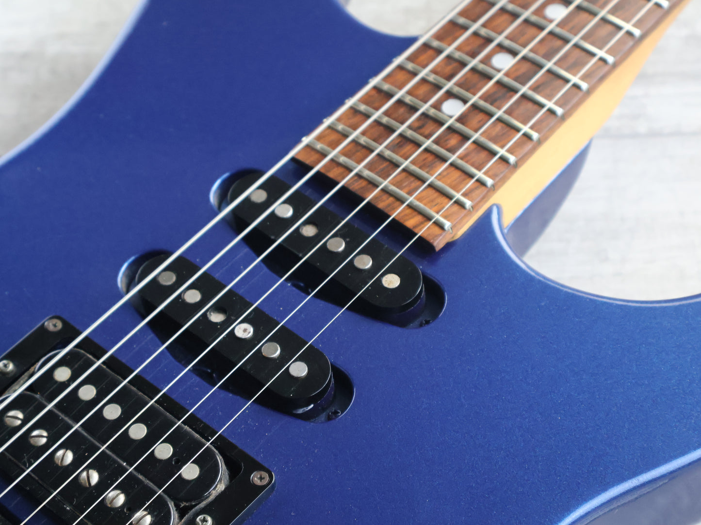 1989 Fender Japan "HM Strat" (Refinished Metallic Blue)