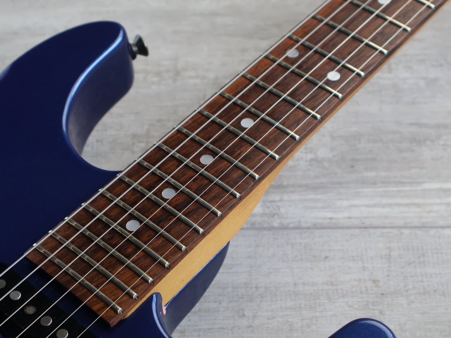 1989 Fender Japan "HM Strat" (Refinished Metallic Blue)