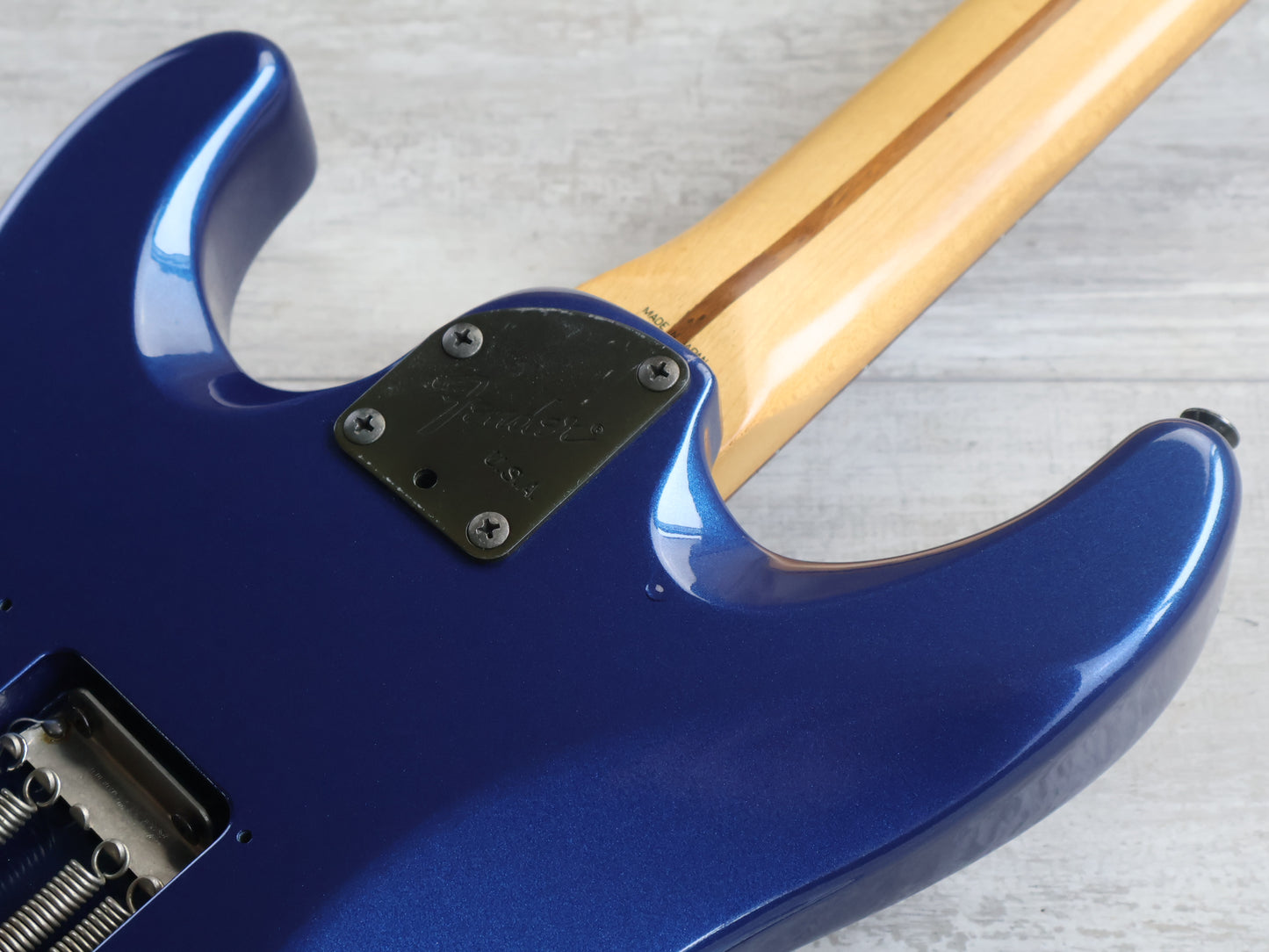 1989 Fender Japan "HM Strat" (Refinished Metallic Blue)