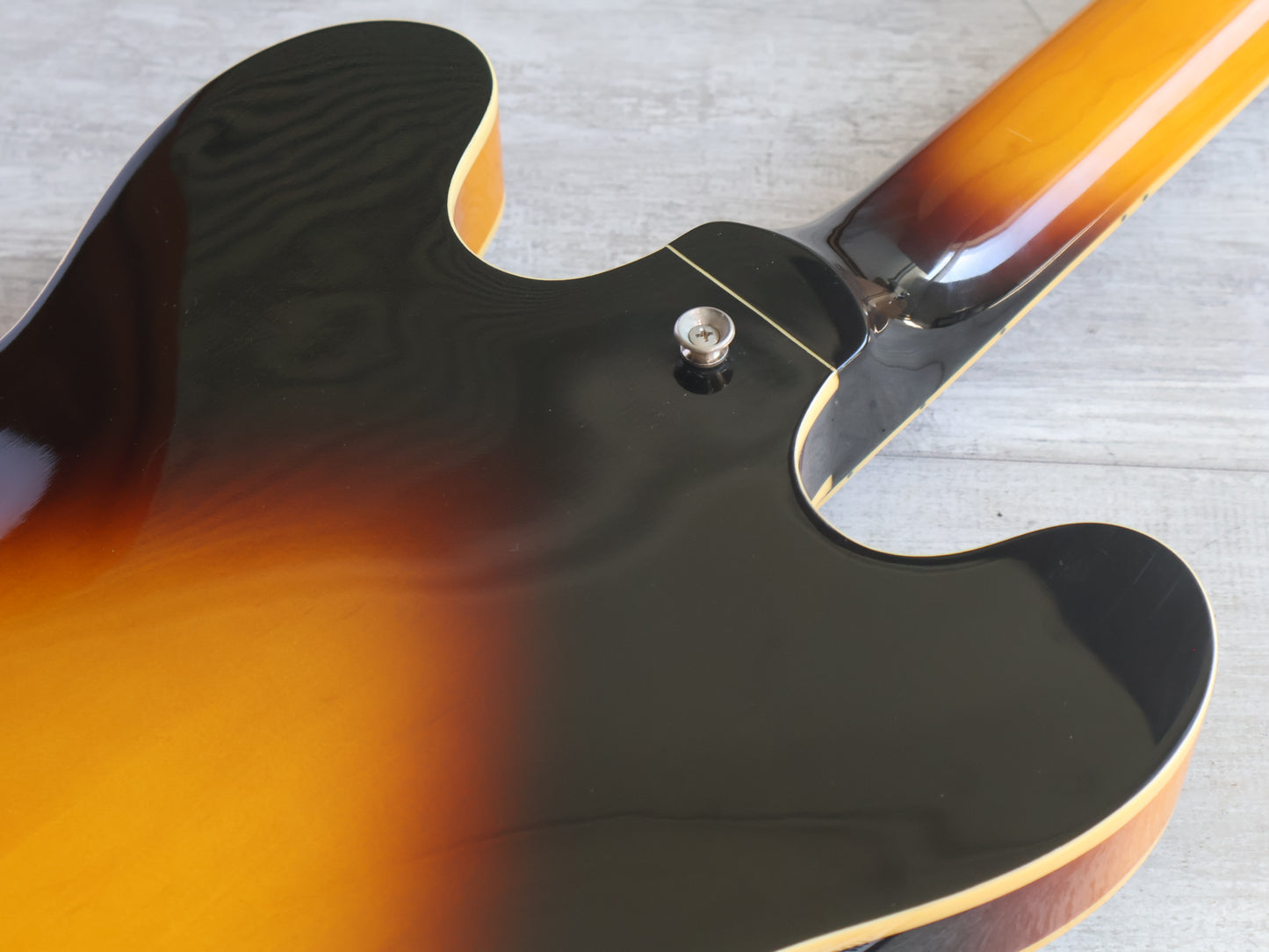 2011 Burny RSA-65 Semi Hollowbody ES-335 (Brown Sunburst)