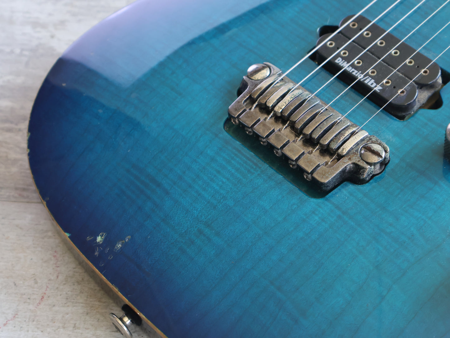 2005 Ibanez Japan RGA321F Prestige J-Craft HH Superstrat (Sapphire Blue)