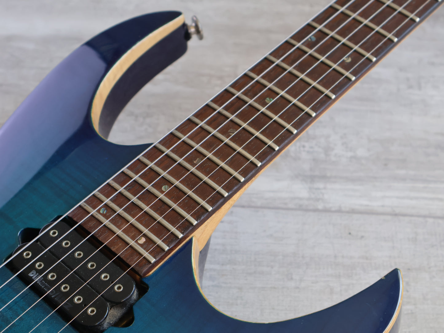 2005 Ibanez Japan RGA321F Prestige J-Craft HH Superstrat (Sapphire Blue)