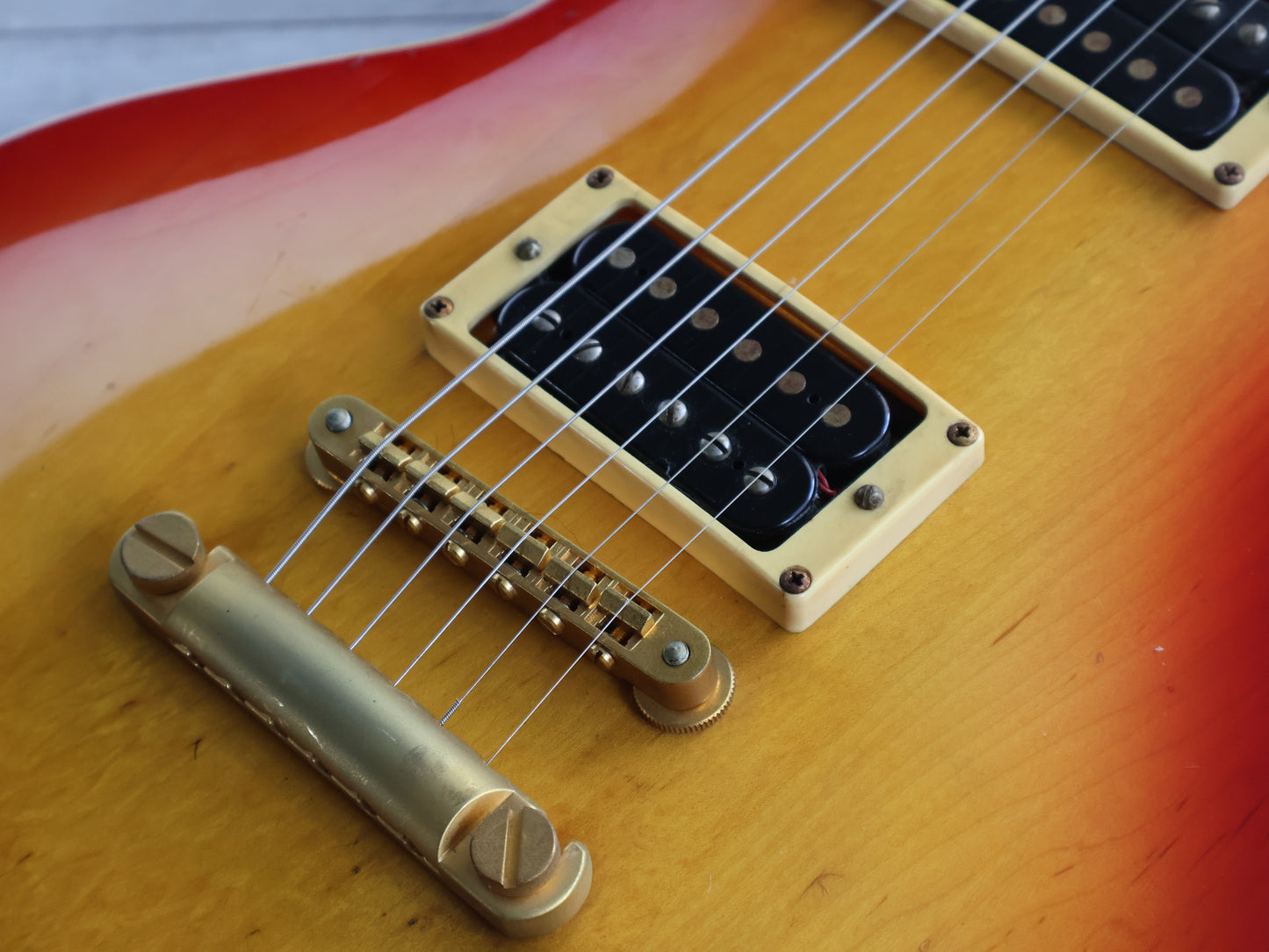 1980 Greco Japan EG-450 Super Power Les Paul Standard (Cherry Sunburst)