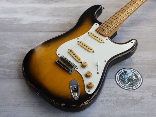 1980 Tokai ST-60 "Refined Pieces"'58 Reissue Stratocaster (Relic'd Two-Tone Sunburst)