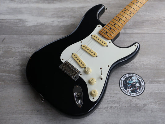 1986 Squier (by Fender Japan) SST-30 Vintage Stratocaster (Black)