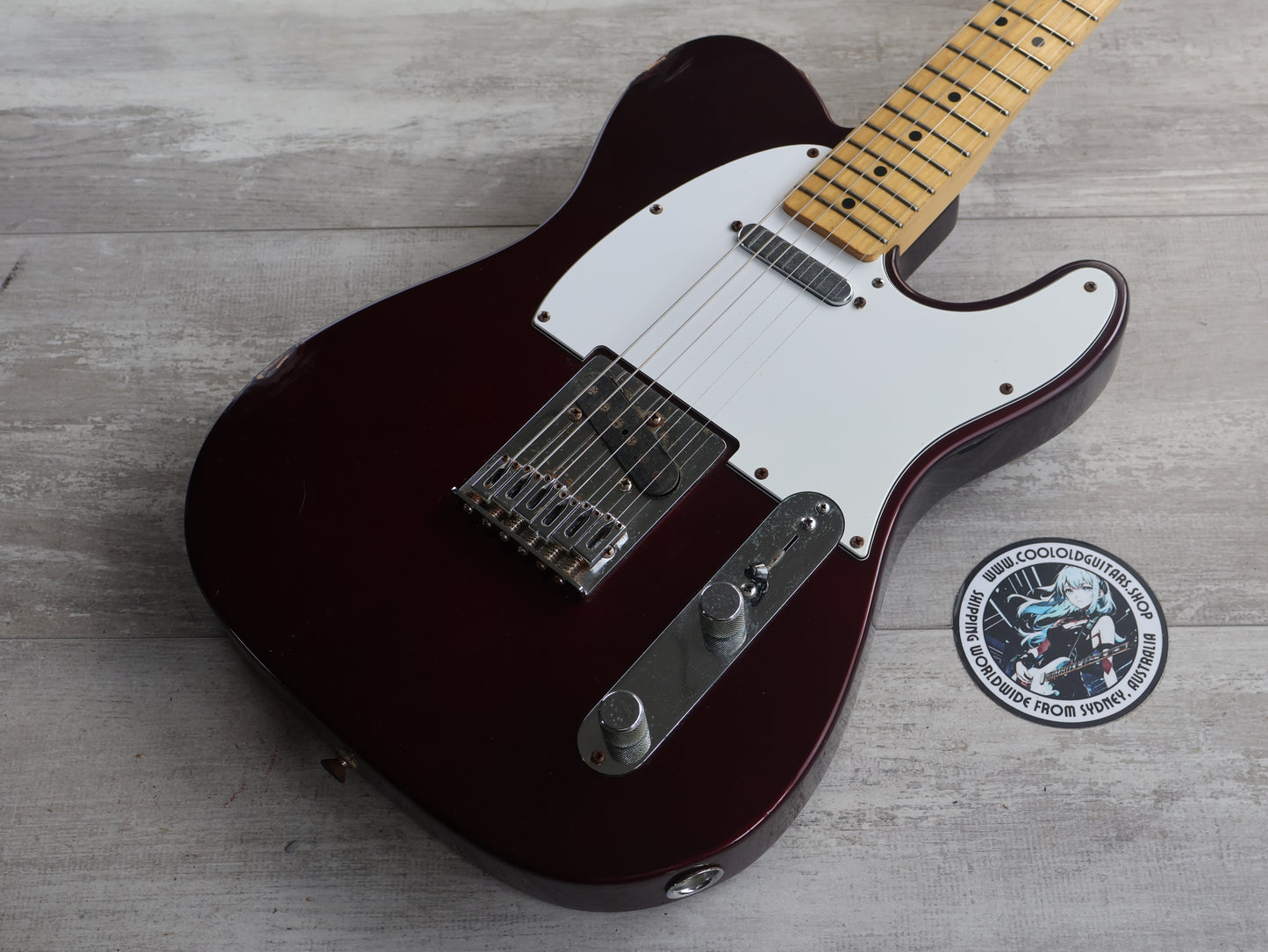 2004 Fender Mexico MIM Standard Telecaster (Midnight Wine)
