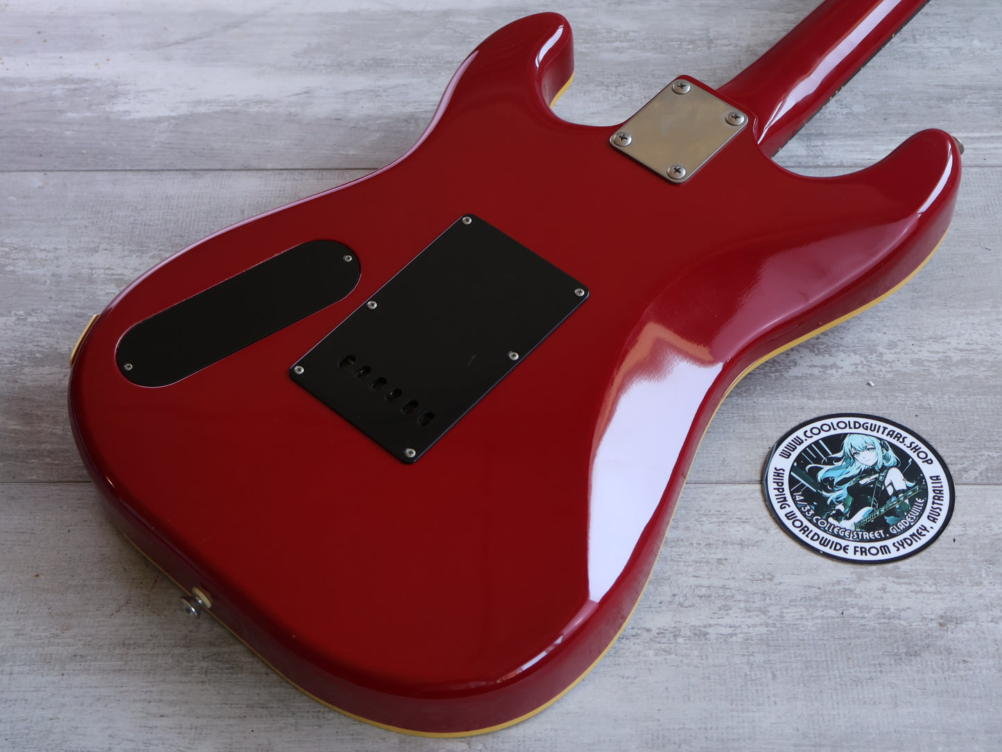 1985 Fresher Japan SS-38 "Refined Series" Contemporary Superstrat (Red)