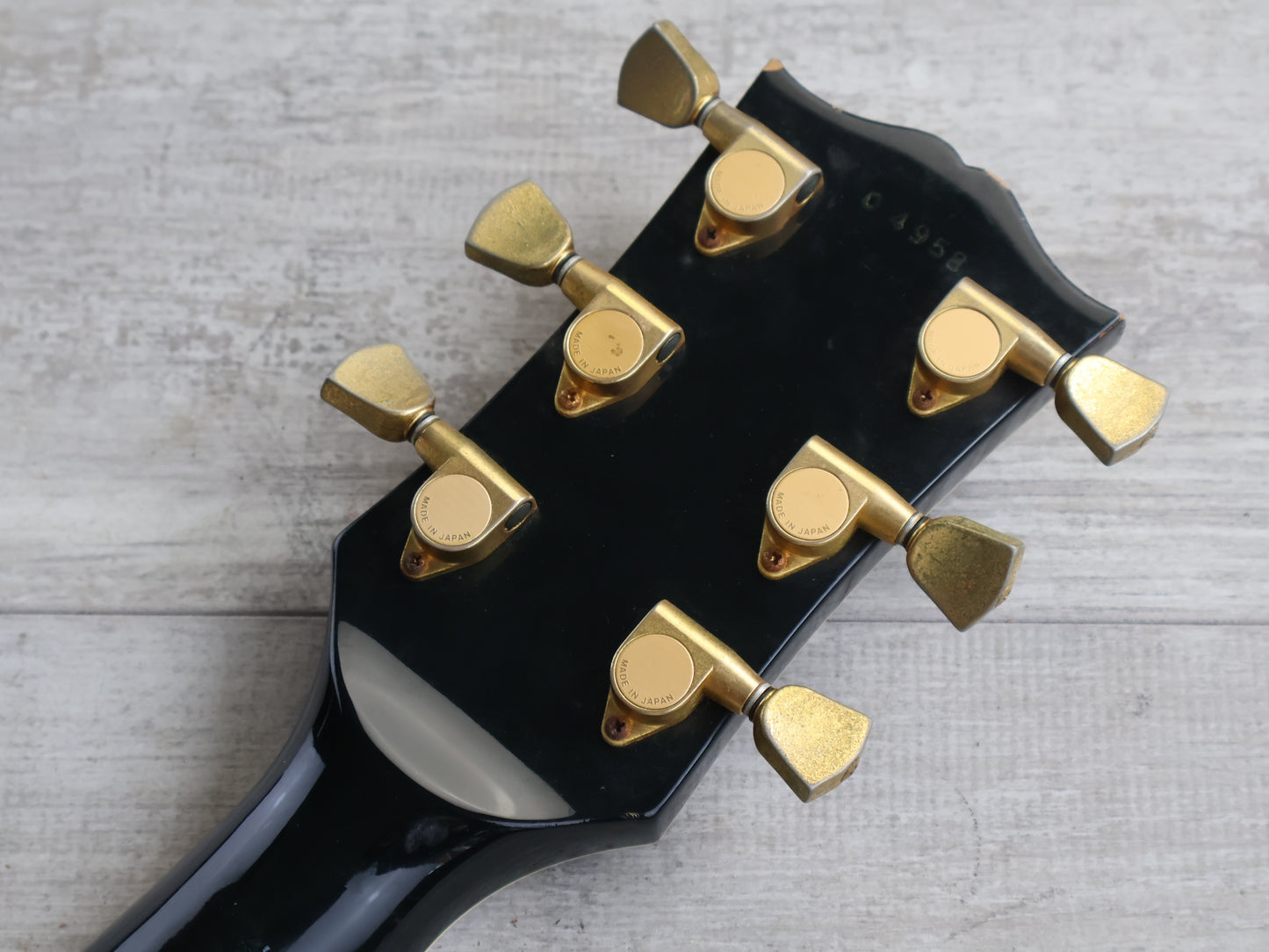 1990 Greco Japan EGC-480 Les Paul Custom (Ebony)