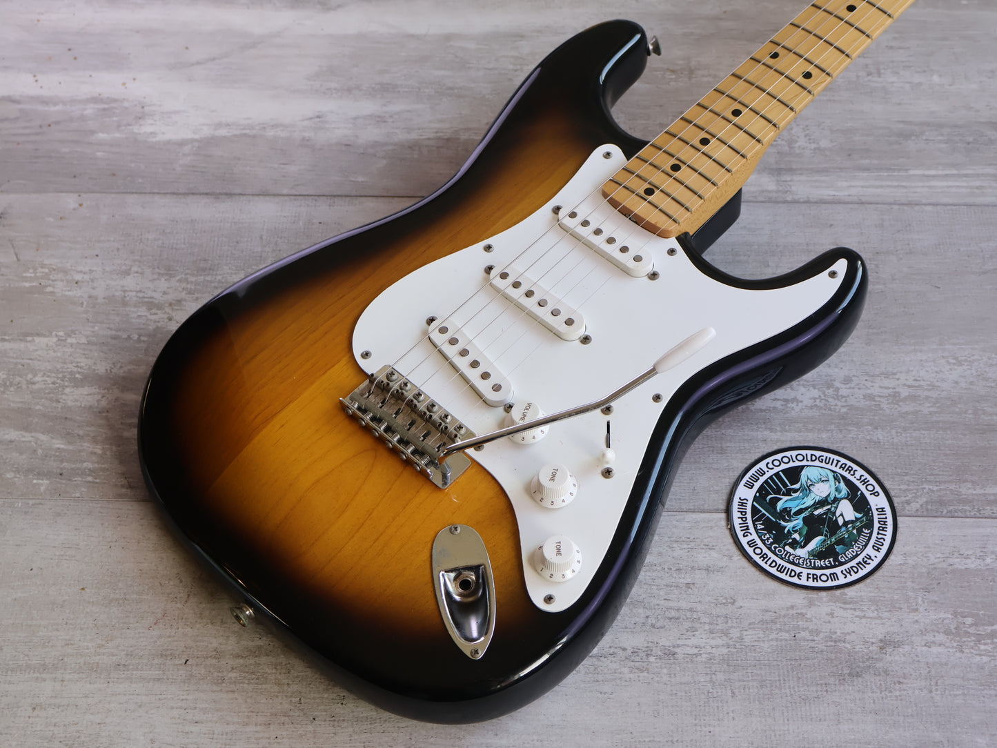 1981 Fernandes Japan RST-50 '57 Reissue S-Style (Sunburst)